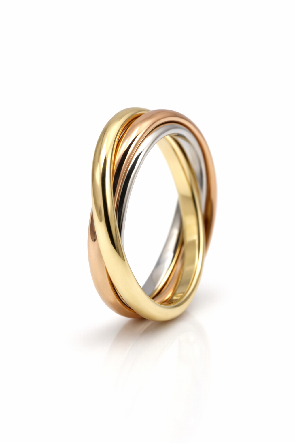 Size Z Genuine Solid 3mm 9ct Yellow, White, Rose Gold Russian Wedding Ring Bands