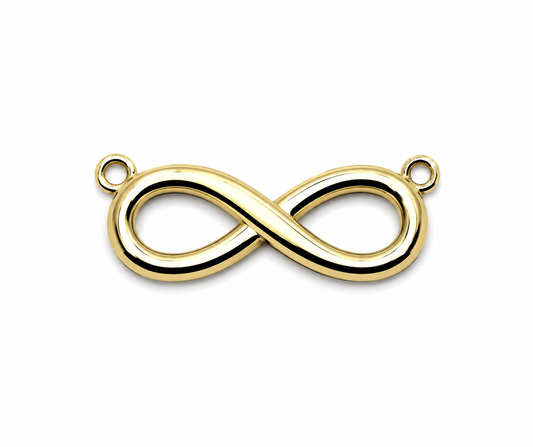 Kaedesigns New 9ct Yellow Or Rose Or White Gold Infinity Love Pendant