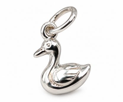 Kaedesigns Sterling Silver 925 Rubber Ducky Duck Pendant or Charm