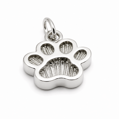 Kaedesigns Heavy Genuine Sterling Silver 925 Dog Animal Paw Print Pendant