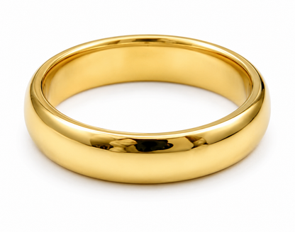 Genuine Custom Made Solid 18ct 18kt 750 Yellow, Rose or White Gold 6mm Wedding Band