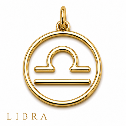 Genuine 9ct 9k 375 Yellow, Rose or White Gold Modern ALL Zodiacs Zodiac Pendant