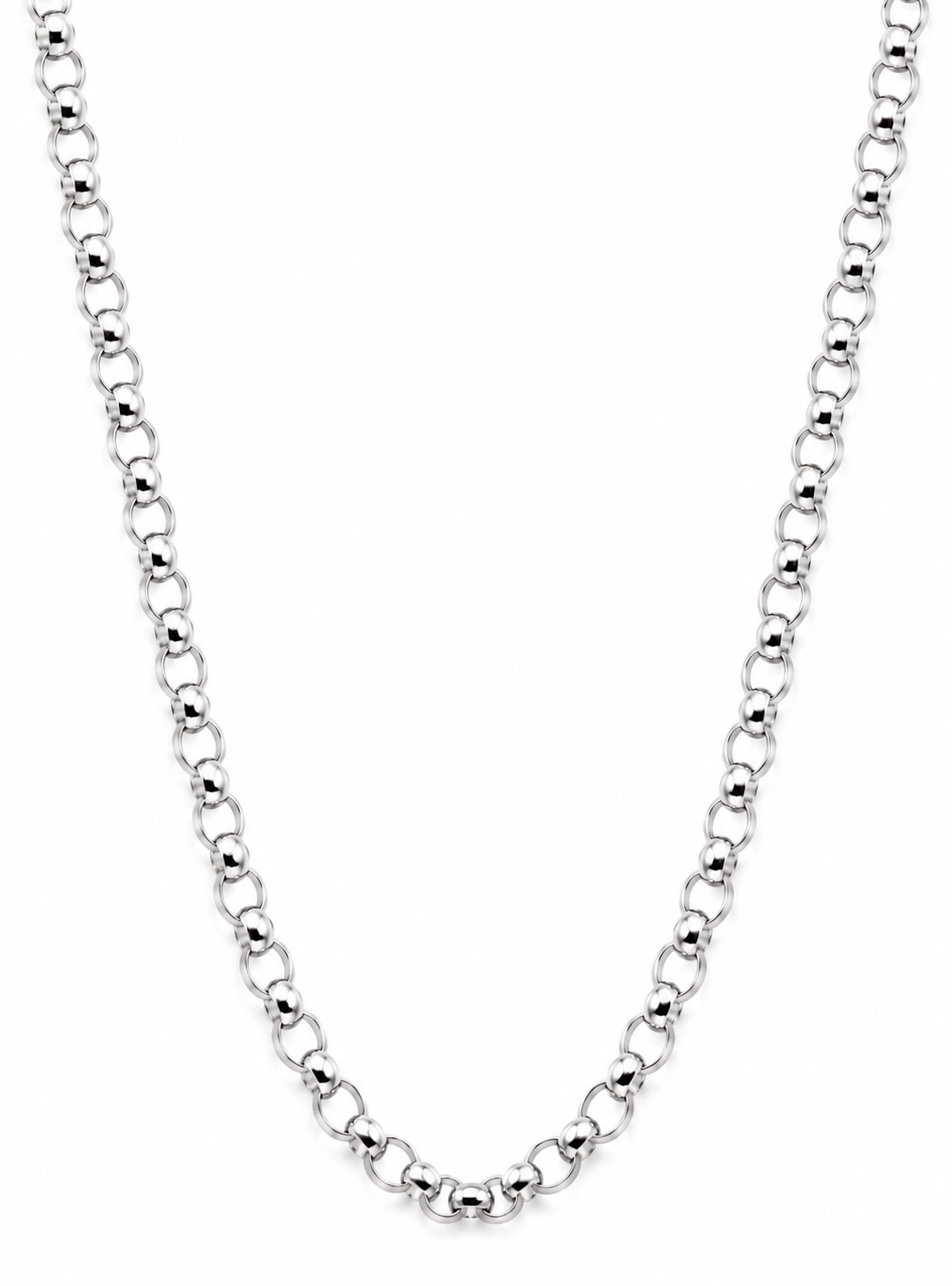Genuine Heavy 9ct 9K 375 Solid Yellow, Rose or White Gold Belcher Chain Necklace 65cm