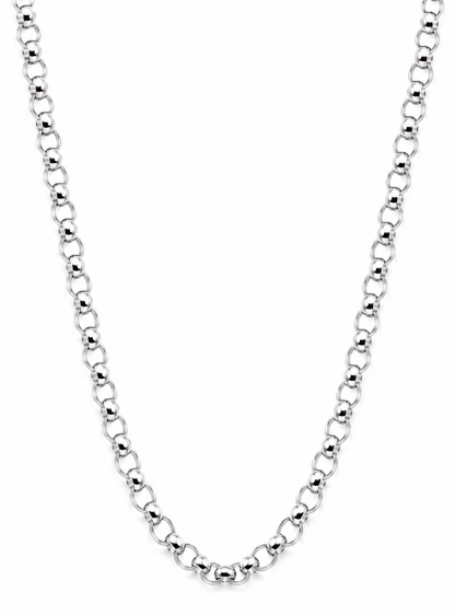 Genuine Heavy 9ct 9K 375 Solid Yellow, Rose or White Gold Belcher Chain Necklace 65cm