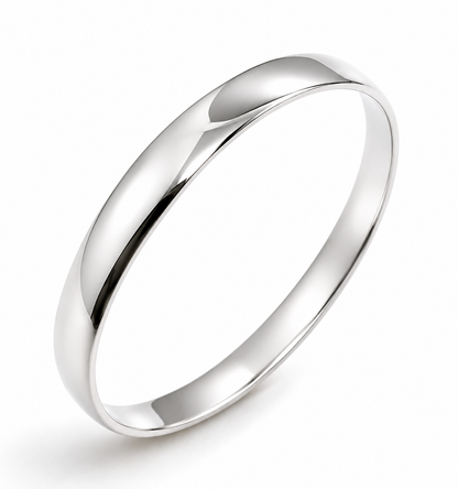 Genuine 9ct 9kt 375 FULL SOLID Heavy Yellow, Rose or White gold 8mm wide 65mm inside diameter Bangle