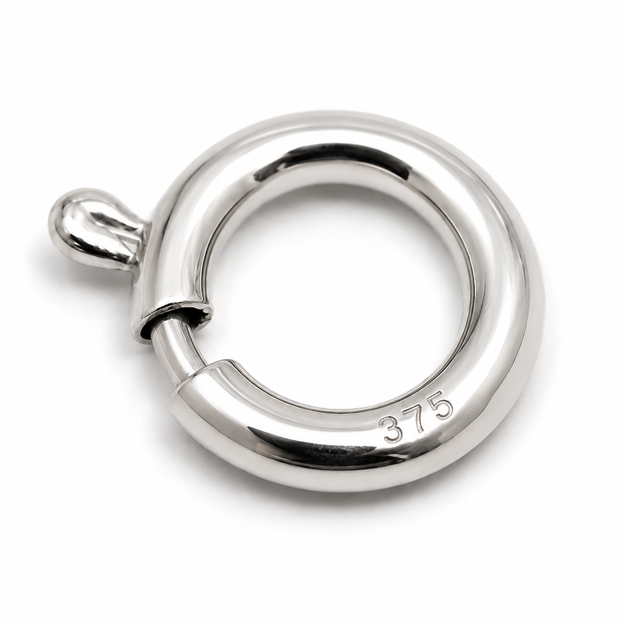 Kaedesigns Small 8mm 9ct 9K 375 Yellow, Rose or White Gold Bolt Ring Clasp Spring Ring Connector