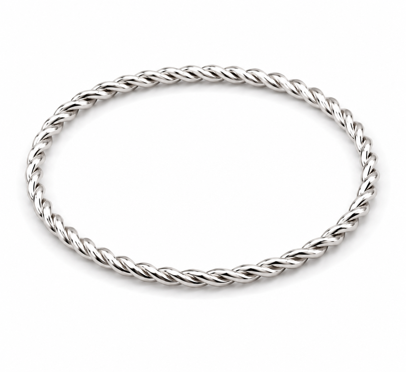 Genuine New 9ct Yellow, Rose or White Gold Dress rope stacker ring