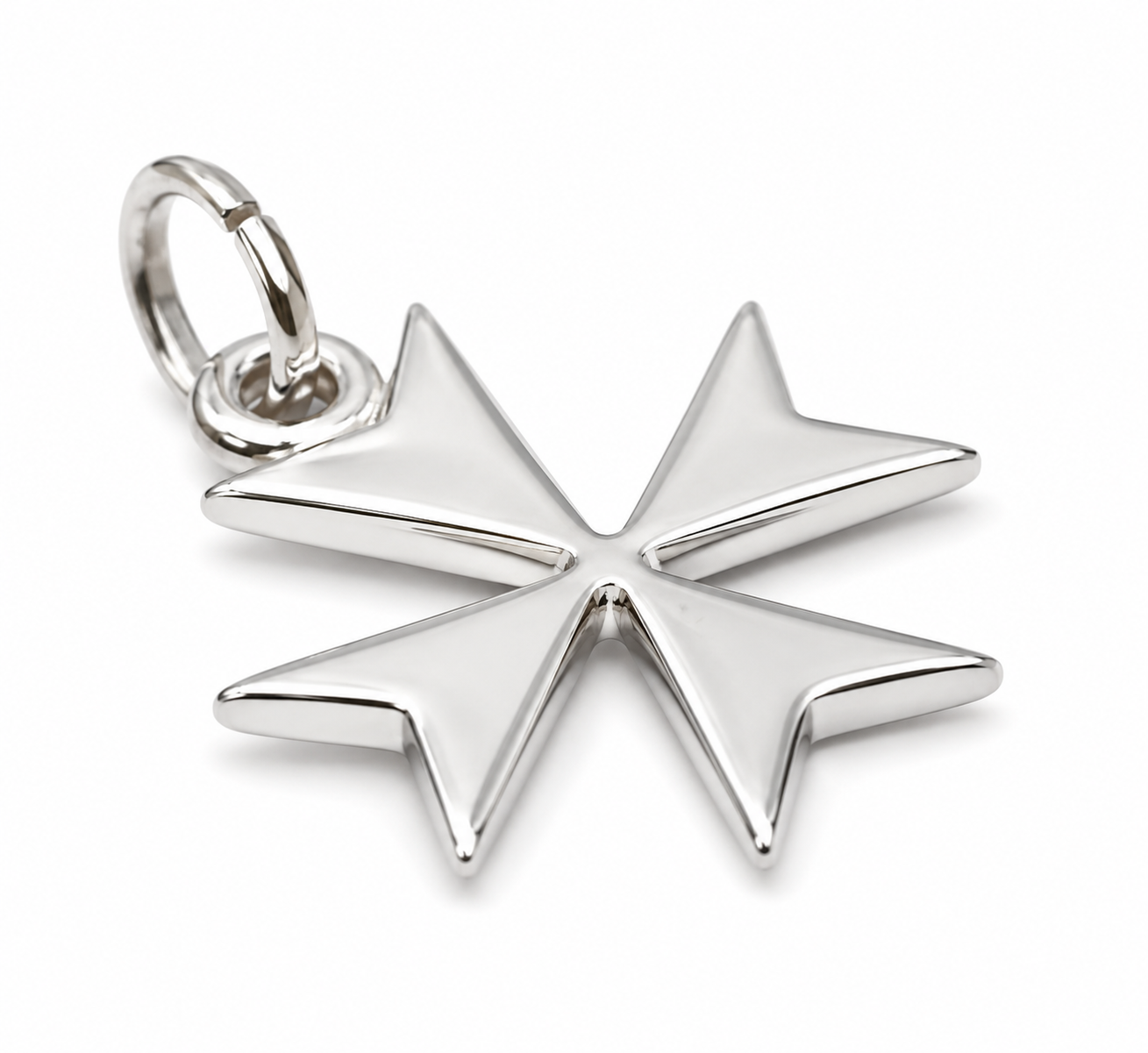 Kaedesigns, Genuine Sterling Silver 925 Maltese Cross Pendant