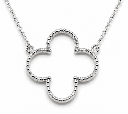 Kaedesigns Genuine 9ct 9k 375 Yellow, Rose or White Gold Four Leaf Clover Pendant + Chain