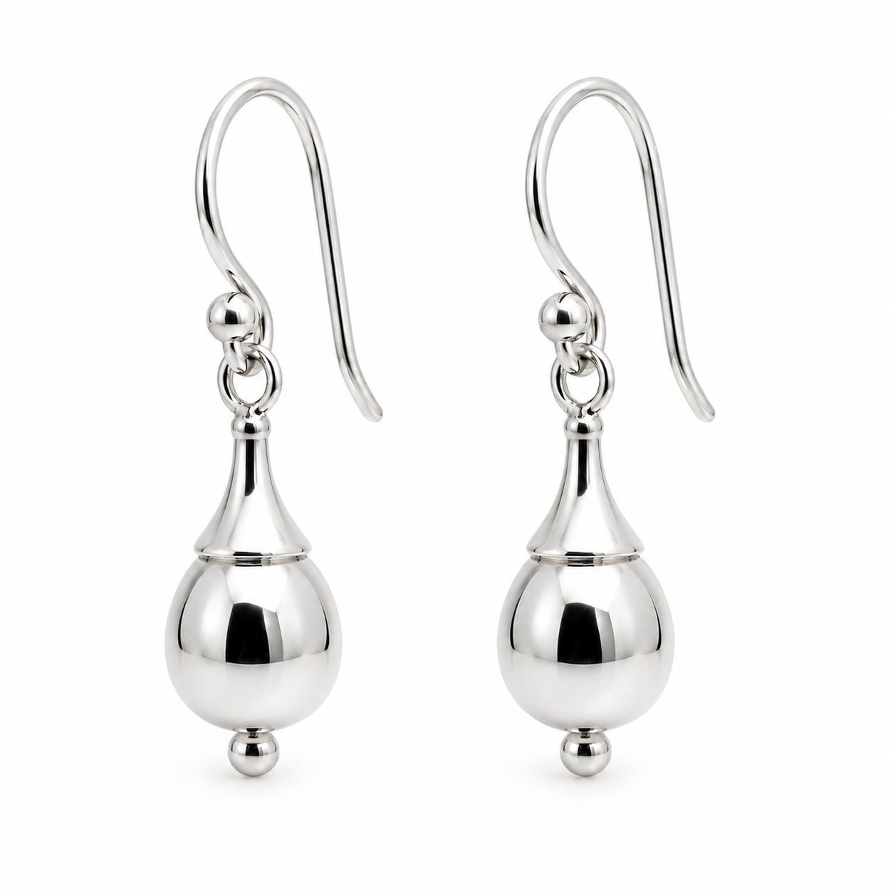 Kaedesigns Genuine  9ct 9k 375 Yellow, Rose or White Gold 8mm Ball Earrings