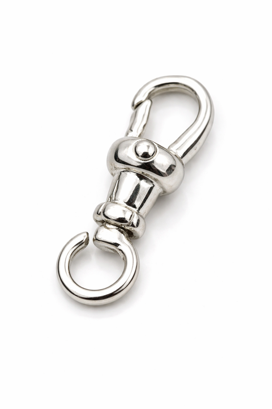 Genuine Sterling Silver Albert Swivel Clasp 15mm