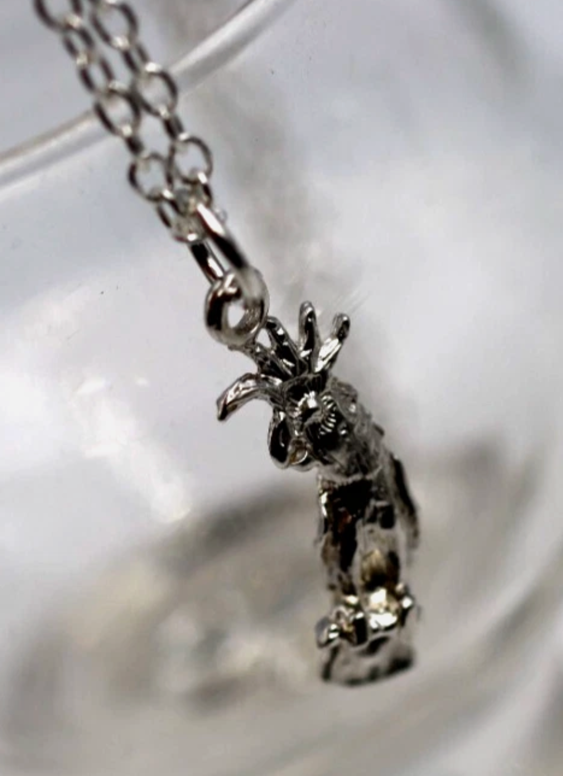 Sterling Silver 925 Cockatoo Pendant Charm + 45cm Necklace Chain