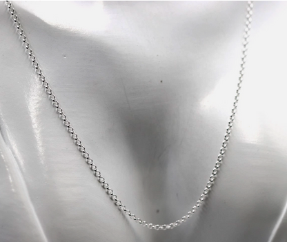 Genuine Sterling Silver 925 Oval Belcher Necklace Chain 1.9mm wide - Choose your length