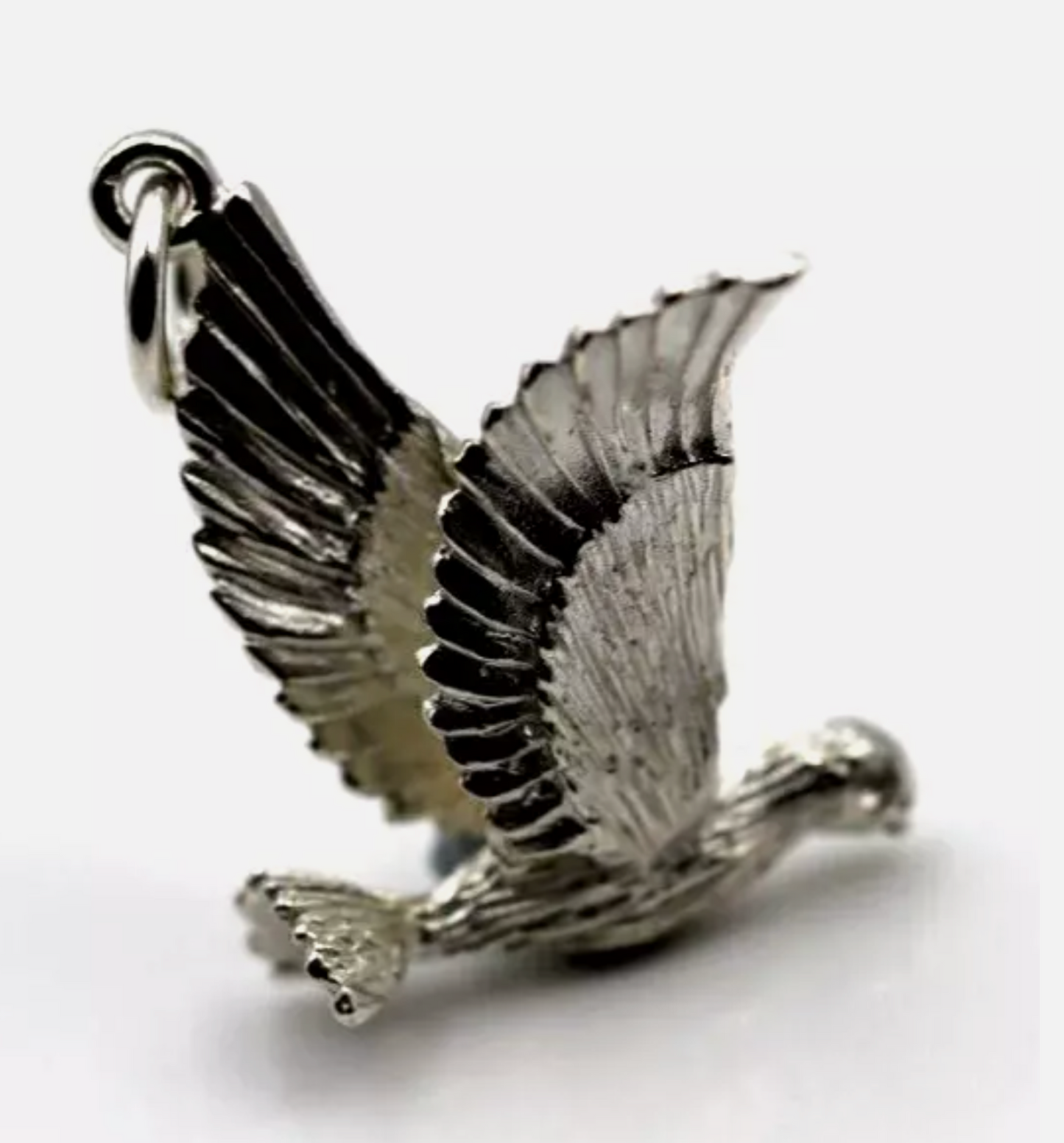 Kaedesigns New Sterling Silver Solid Dove Bird Pendant Or Charm