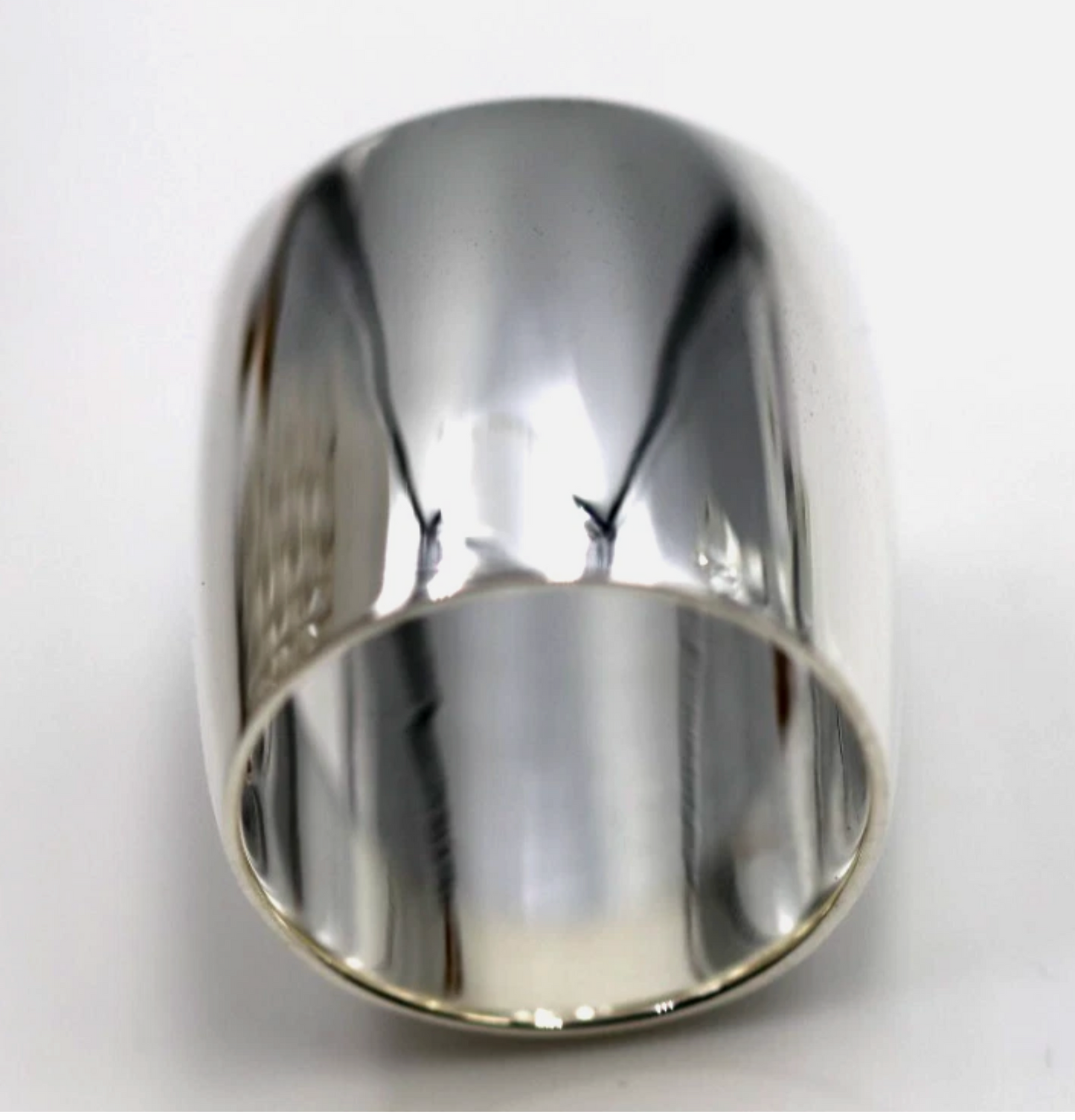 Genuine New Size P Sterling Silver Solid 20mm Extra Wide Band Ring