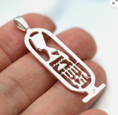 Kaedesigns New Genuine Sterling Silver 925 Nefertiti Pendant or Charm