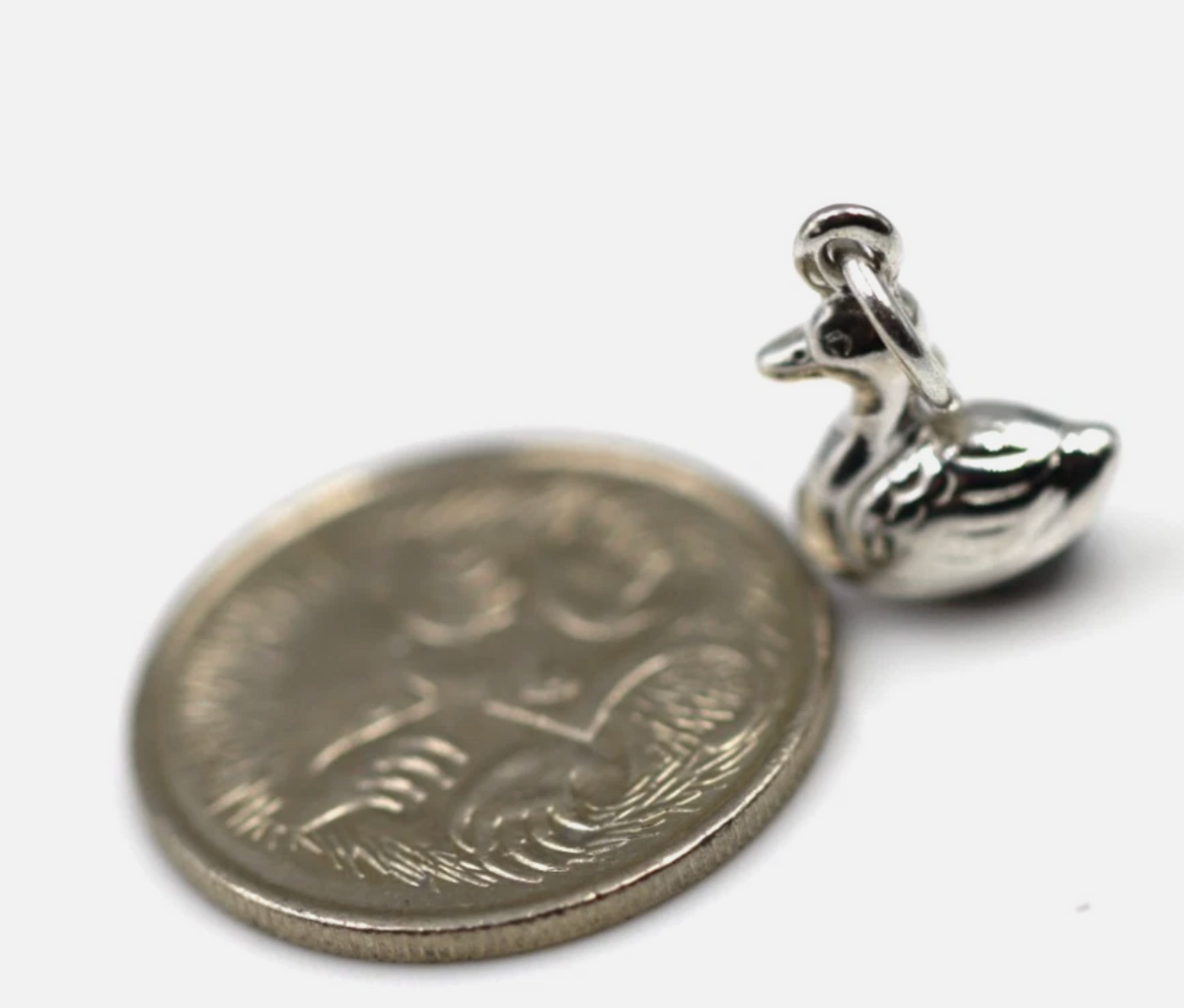 Kaedesigns Sterling Silver 925 Rubber Ducky Duck Pendant or Charm