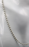 Sterling Silver Ball Chain Necklace 63cm long 3mm wide 13.1grams -Free Post