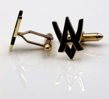 18ct Yellow Gold 750 Cufflinks Cufflinks Letter Initial Personalized Custom Made