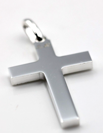 Kaedesigns Genuine Large Sterling Silver 925 Cross Pendant 35mm x 22mm