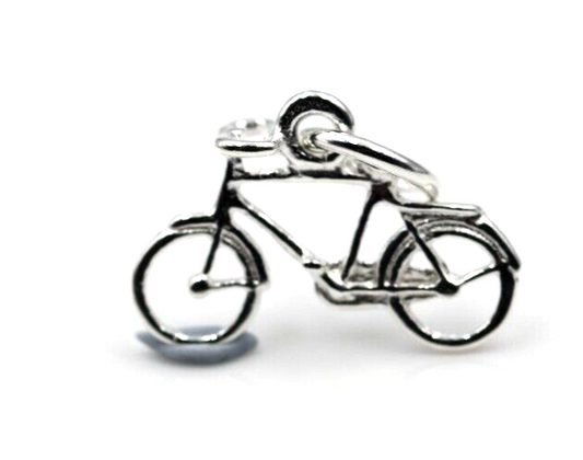 Kaedesigns New Small Sterling Silver 925 Push Bike Bicycle Charm / Pendant