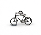 Kaedesigns New Small Sterling Silver 925 Push Bike Bicycle Charm / Pendant - Free Post