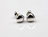 Genuine Sterling Silver 925 Small Heart Stud Earrings - Free Post