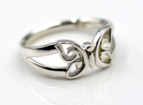 Size Y Kaedesigns Genuine Solid Sterling Silver 925 Butterfly Ring - Free Post