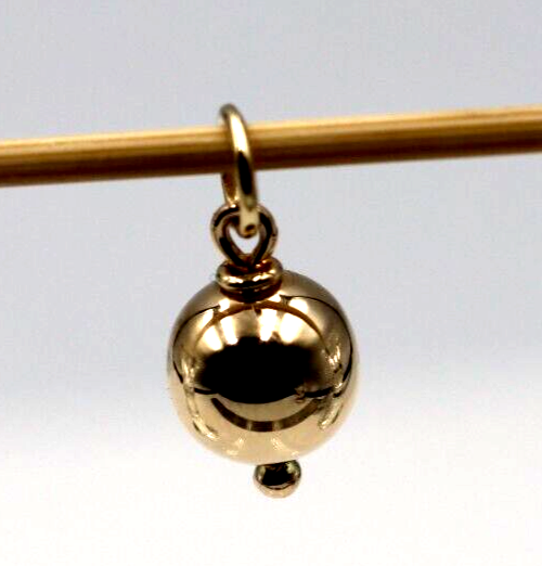 Genuine New 9ct 9k Yellow, Rose or White Gold 375 Ball 10mm Pendant