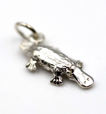 Genuine New Sterling Silver 925 Australian Platypus Charm or Pendant