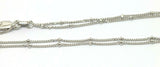 Genuine Sterling Silver 925 Ball Chain Necklace 45cm -Free Post