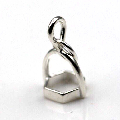 Sterling Silver 925 Stone Holder Pendant / Charm