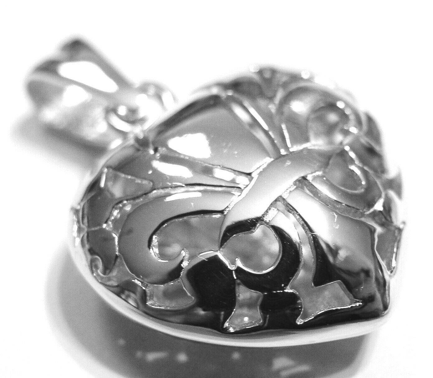 Kaedesigns Genuine New 9ct 9kt Yellow, Rose or White Gold Filigree Heart Pendant