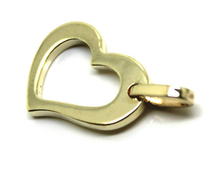 Kaedesigns New Genuine Small Size 9ct Yellow, Rose Or White Gold Open Heart Pendant