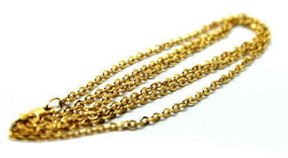 Genuine 9ct 9k Yellow Gold Belcher Chain Necklace 70cm 3.8grams