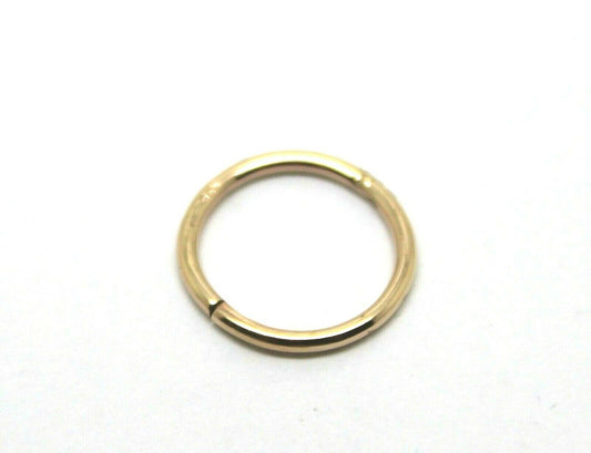 One Only 9ct Yellow Gold Sleeper Hinged Earring 10mm