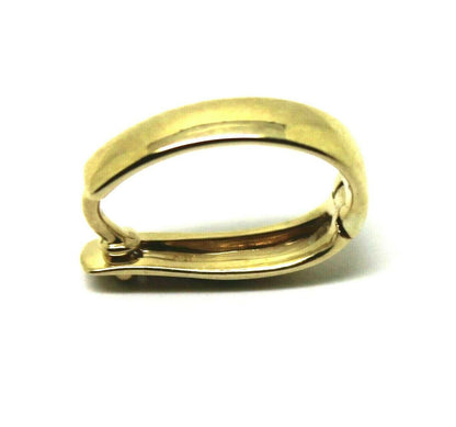 Genuine Sterling Silver 925 (yellow gold plated) Enhancer Clasp 13mm Large