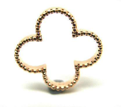 Kaedesigns New Genuine Solid 9ct 9kt Yellow, Rose or White Gold Four Leaf Clover Pendant