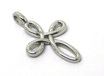 Kaedesigns, Genuine 9ct 9K Yellow, Rose or White Gold Medium Size Celtic Cross Pendant