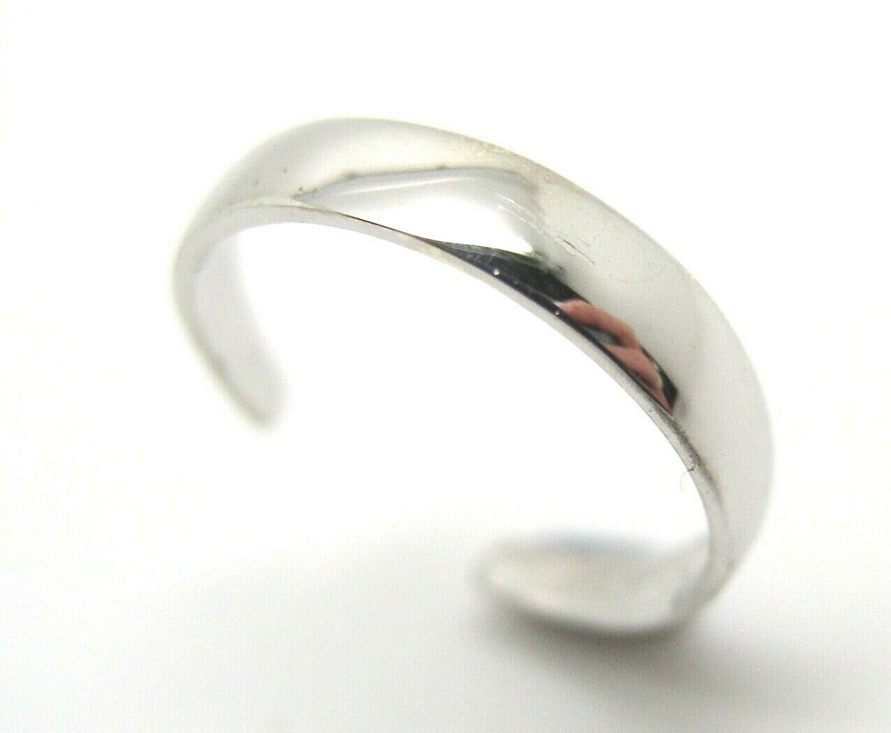 Kaedesigns New Genuine Solid 925 Sterling Silver Plain Toe Ring 333