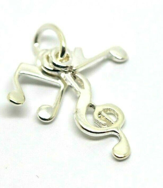 Kaedesigns New Sterling Silver Lightweight Music Notes Pendant Charm