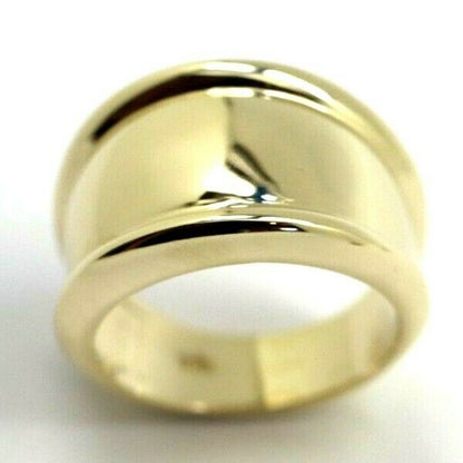 Size M Kaedesigns Genuine 9kt 9ct Yellow, Rose Or White Gold Solid Extra Large 13mm Wide Dome Ring