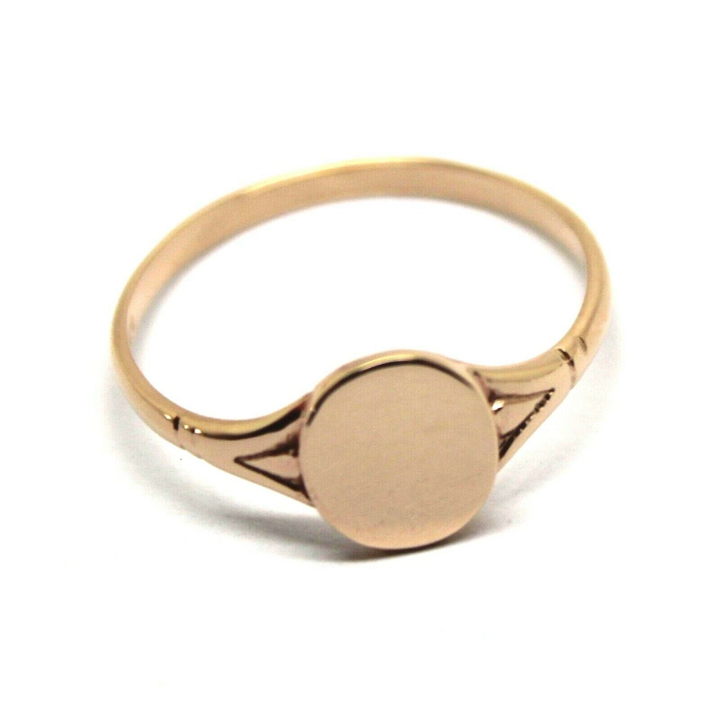 Kaedesigns New Genuine Size K1/2  Solid New 9ct Yellow, Rose or White Gold Oval Signet Ring