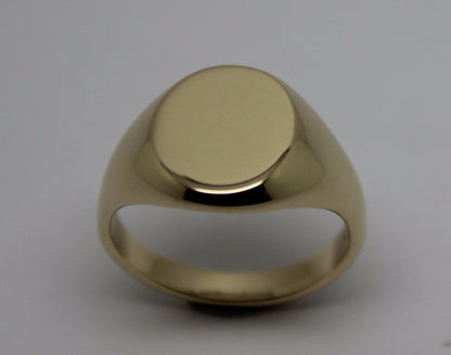 Kaedesigns Genuine Size O 1/2 9kt 9ct Yellow, Rose or White Gold Full Solid Heavy Signet Ring 318