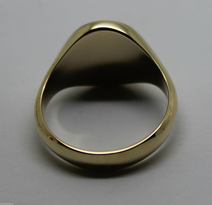 Kaedesigns, New Genuine New 9ct 9Kt Solid Heavy Gold Custom Made Id Initial Ring