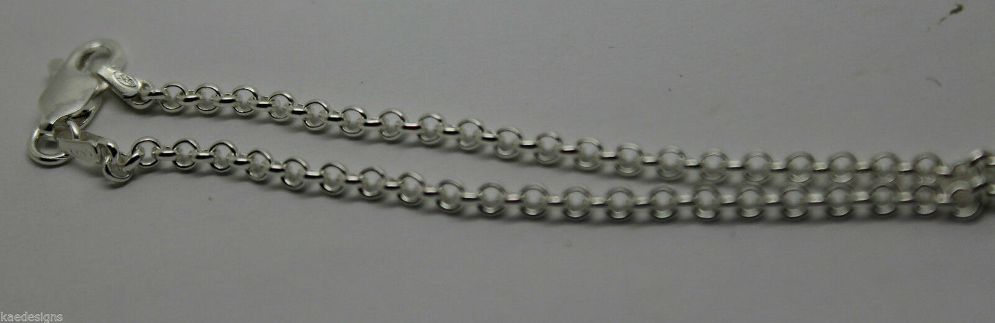 Kaedesigns Sterling Silver 925 Belcher bracelet 19cm long