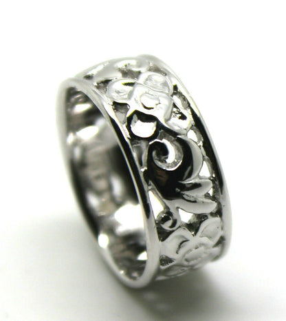 Size M - Kaedesigns, New Genuine  Solid 9ct 9K Yellow, Rose and White Gold Filigree Ring 275A