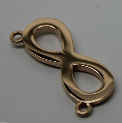 Kaedesigns New 9ct Yellow Or Rose Or White Gold Infinity Love Pendant