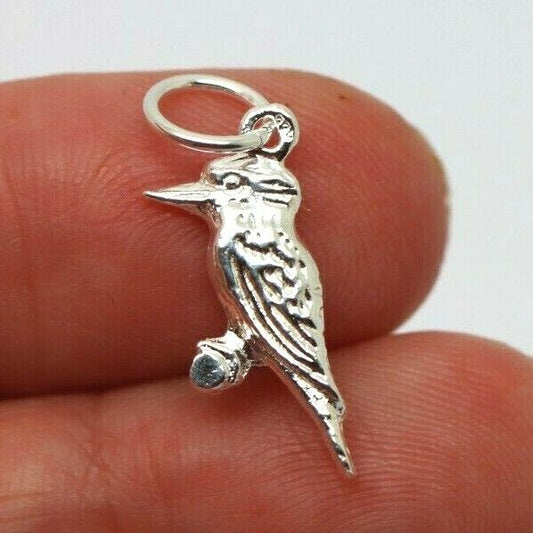 Kaedesigns New Sterling Silver 925 Solid Kookaburra Pendant / Charm