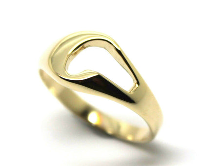 KAEDESIGNS NEW Size 6.5 / N Genuine Solid 9ct yellow gold initial C ring